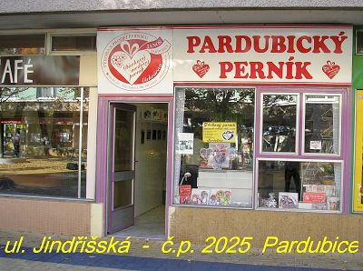 Prodejna pernku – Jindisk 2025, PARDUBICE